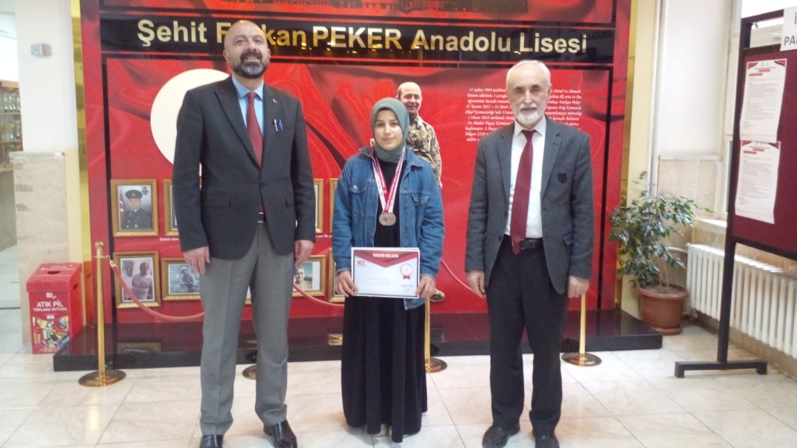 Öğrencimiz Amine AKTAŞ'tan Sivas Liseler Arası Bilek Güreşi Yarışmasında İl İkinciliği başarısı