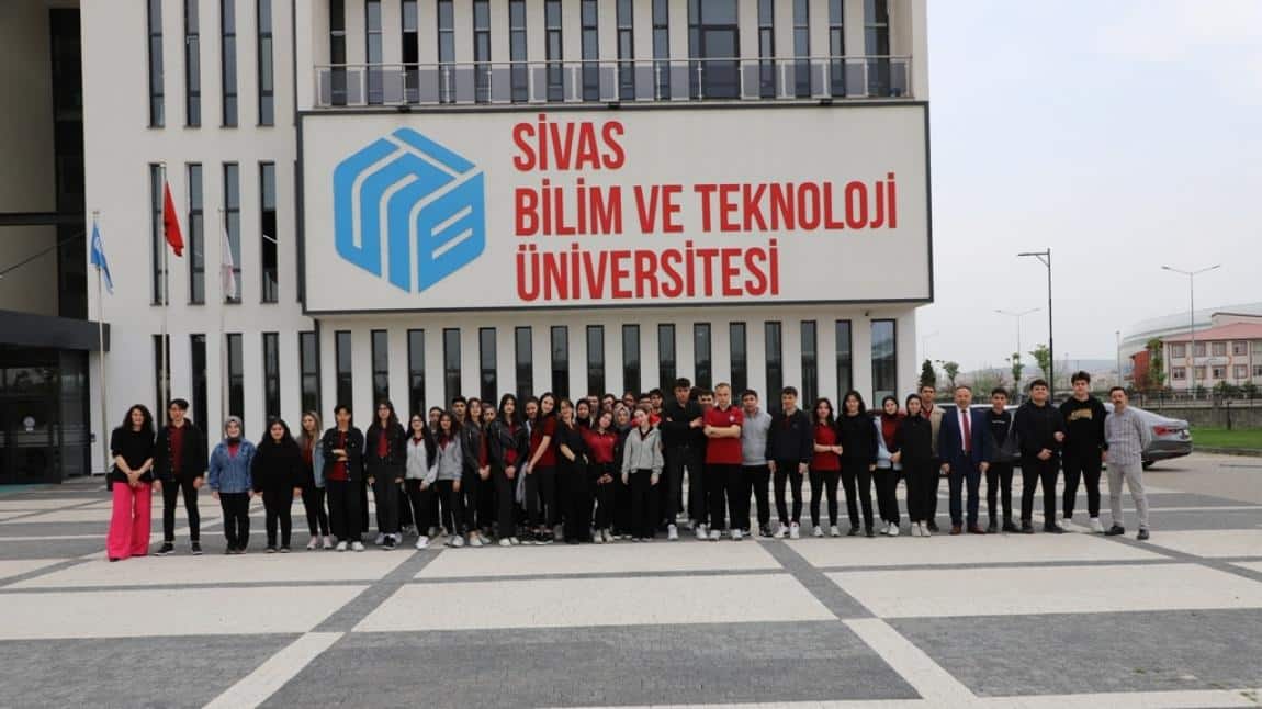 Sivas Bilim ve Teknoloji Üniversitesine Tanıtım Gezimiz
